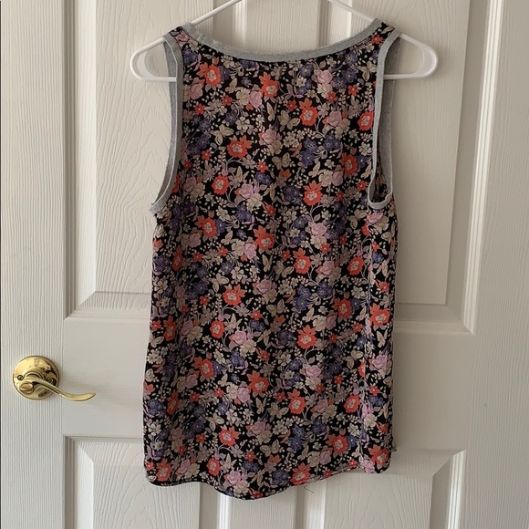 LC Lauren Conrad floral tank - Picture 3 of 5